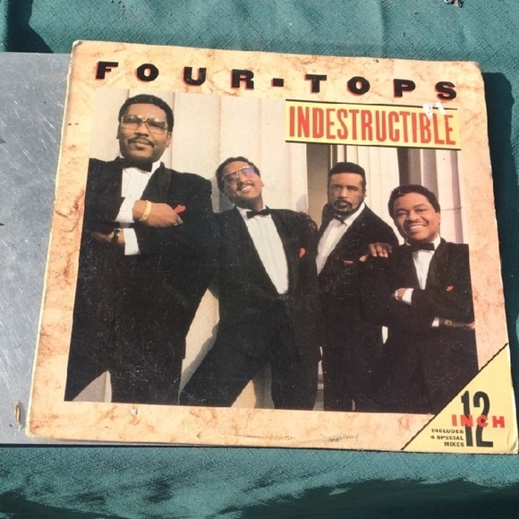 Four Tops Indestructible Vinyl Record - Picture 1 of 2
